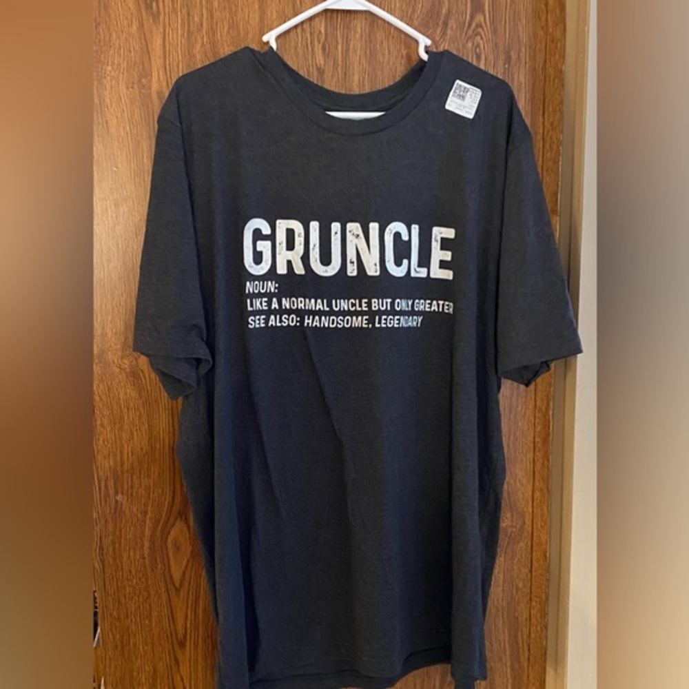Bella canvas grunkle short sleeve T-shirt. Size 3X.‎  New with tags